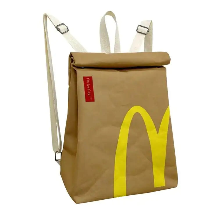 Bolsa e Mochila Saco do Mc Donalds