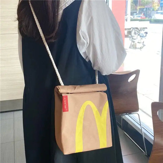 Bolsa e Mochila Saco do Mc Donalds